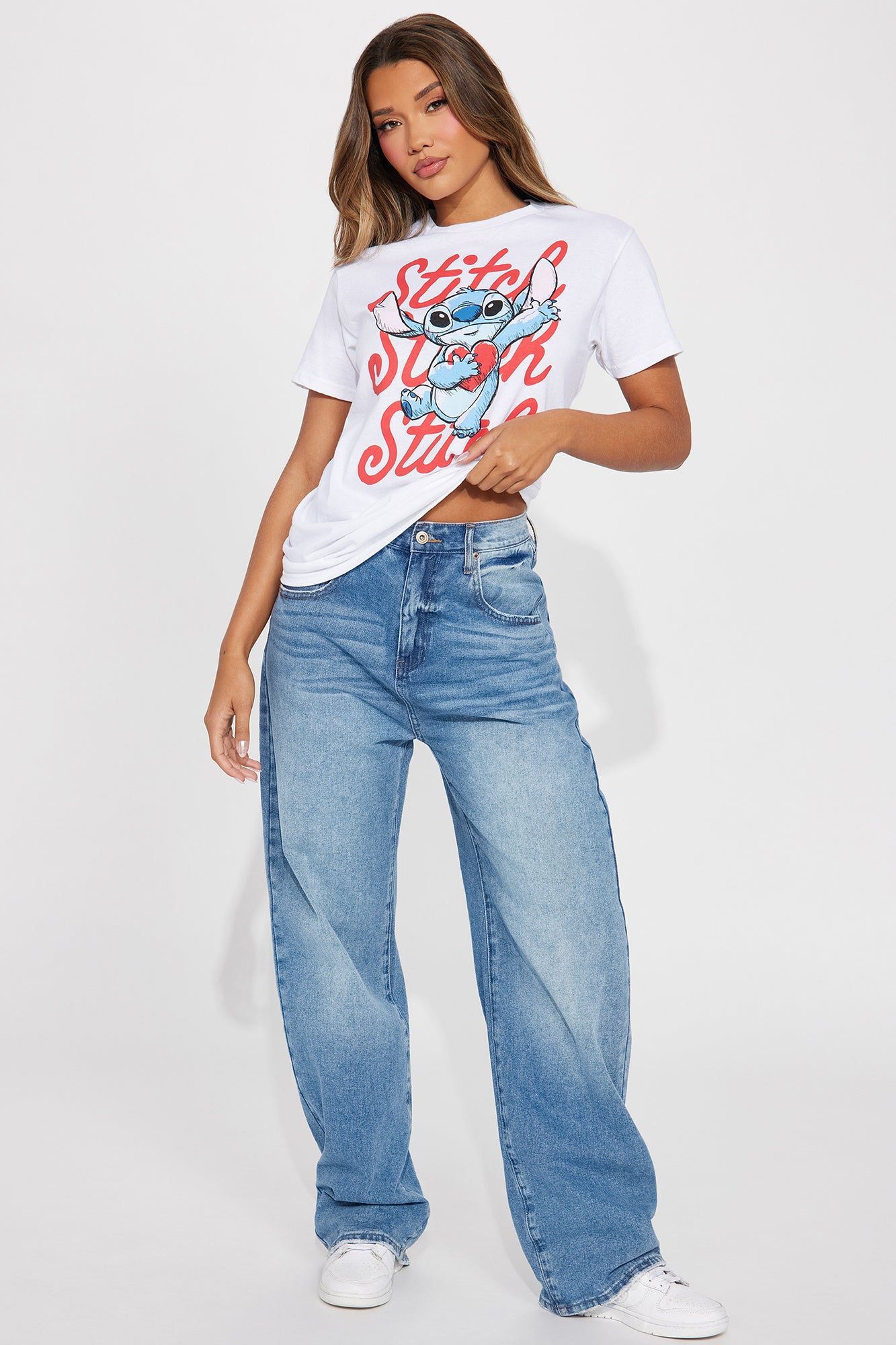 XO Love Stitch Graphic Tee - White sold by Fashion Nova product image thumbnail 2