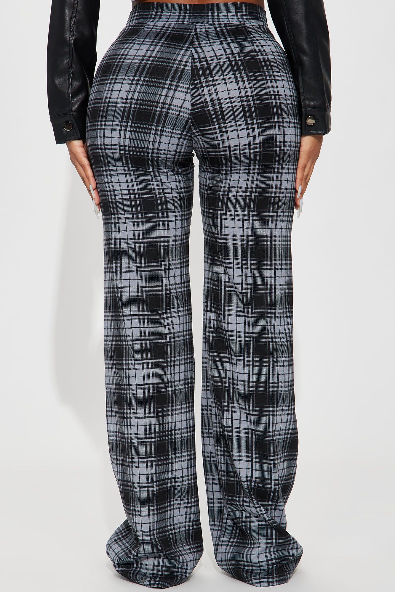 Jahia Flare Pants - Grey/combo sold by Fashion Nova product image thumbnail 3