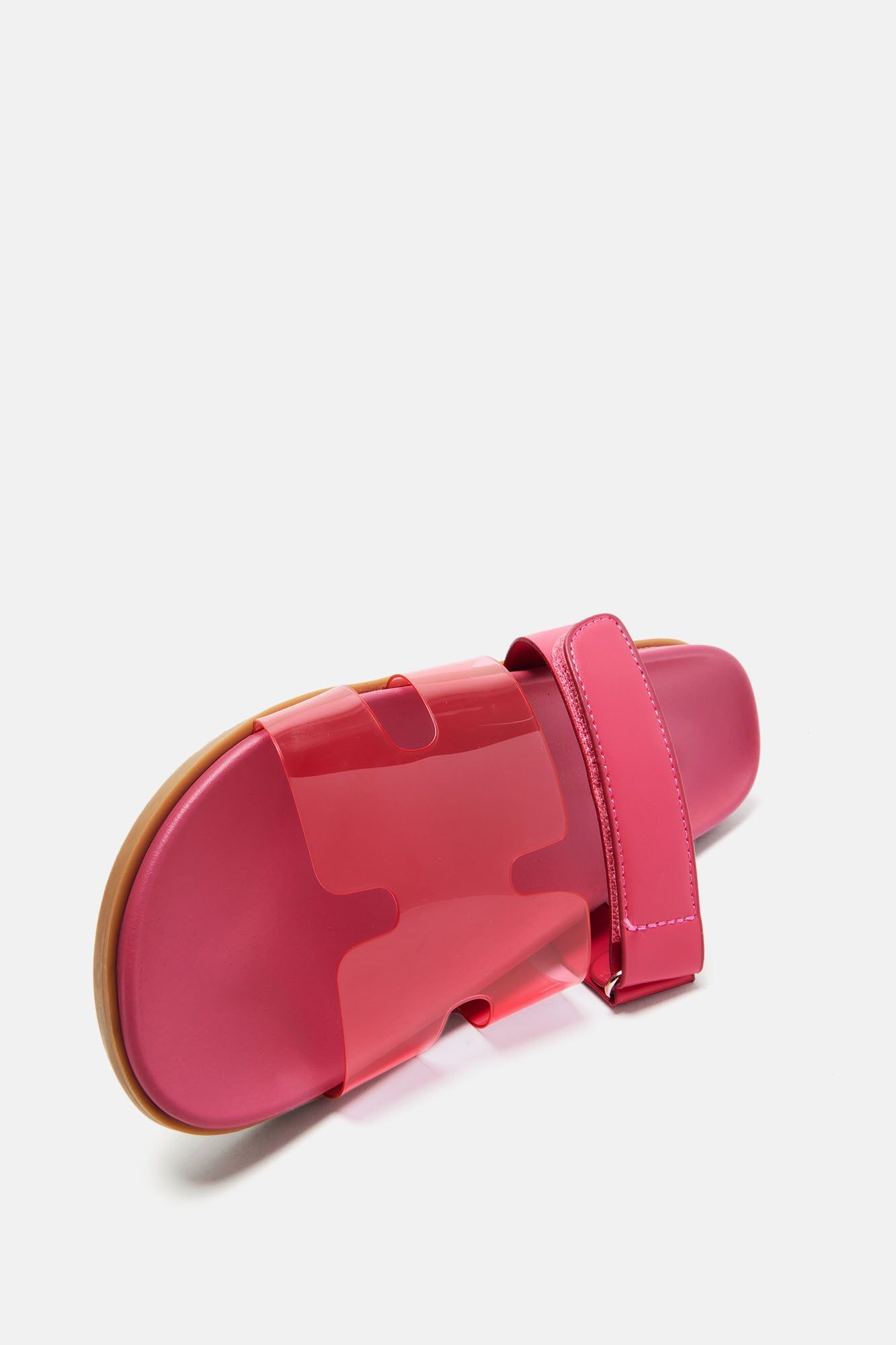 Ayana Clear Casual Slides - Pink sold by Fashion Nova product image thumbnail 2