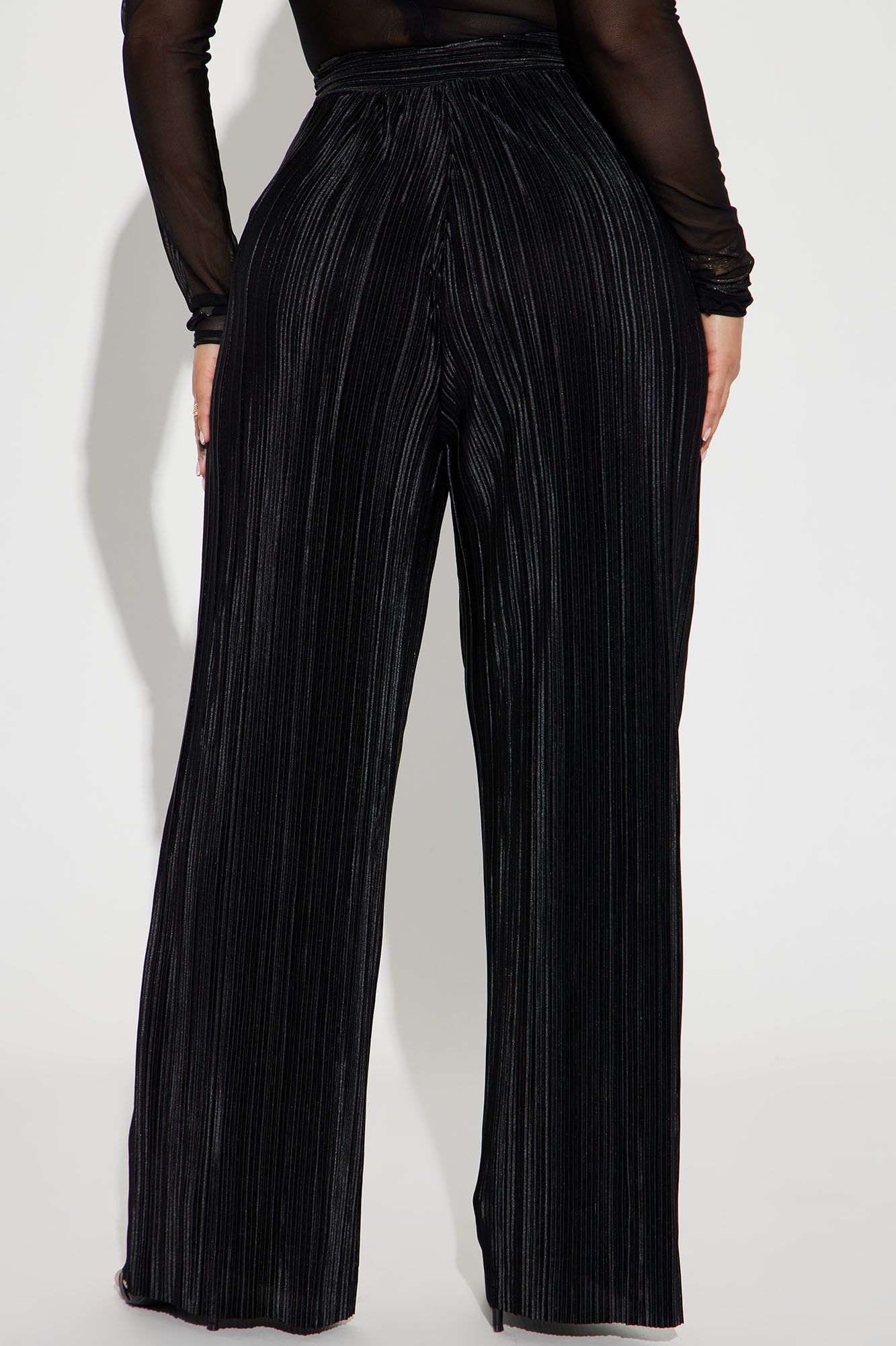Trya Plisse Pant - Black sold by Fashion Nova product image thumbnail 3