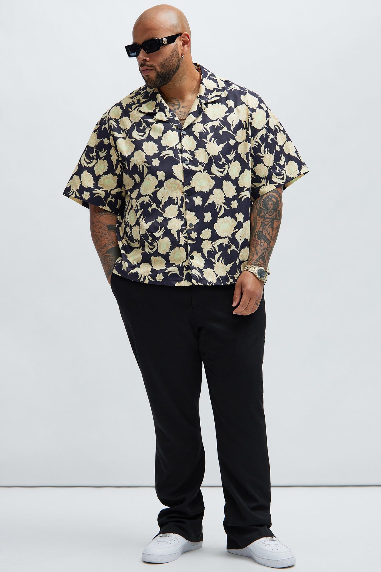 Donnie Shirt - Black/combo sold by Fashion Nova product image thumbnail 5