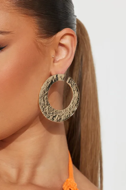 So Close To You Earrings - Gold sold by Fashion Nova