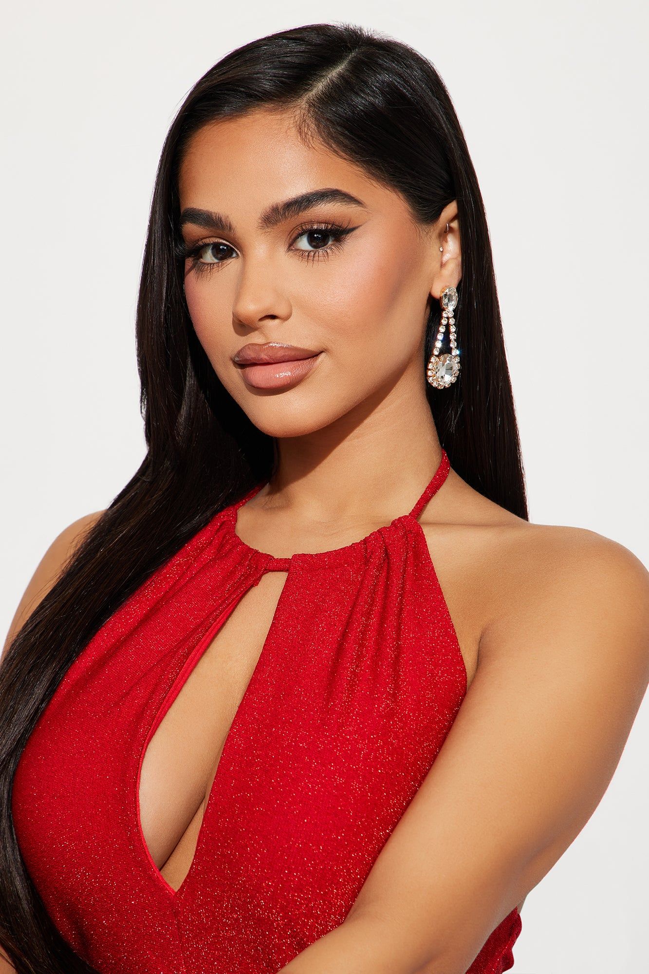 Glamorous Gal Drop Earrings - Gold sold by Fashion Nova product image thumbnail 2