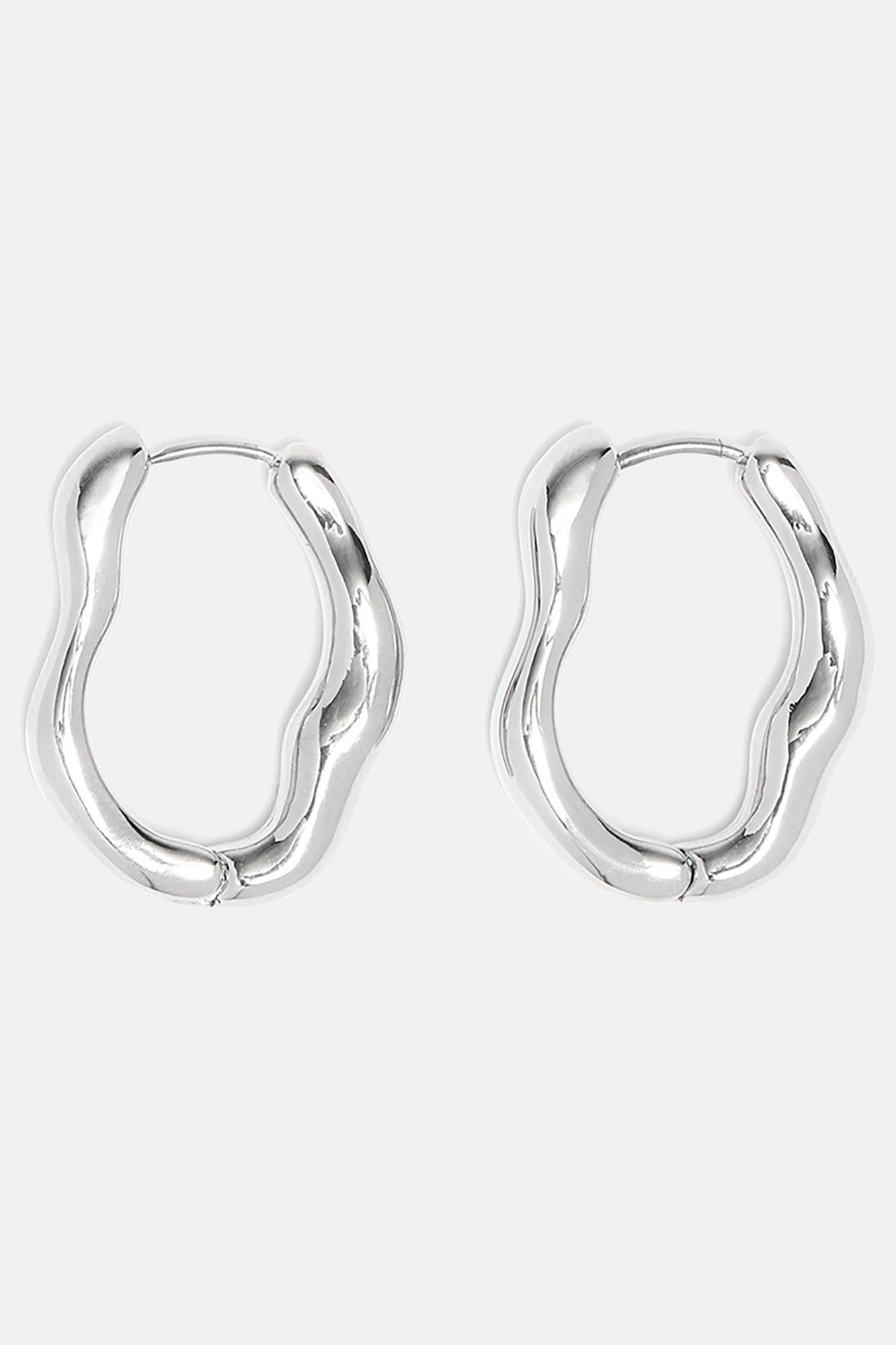 Abstract Babe Earrings - Silver sold by Fashion Nova product image thumbnail 2