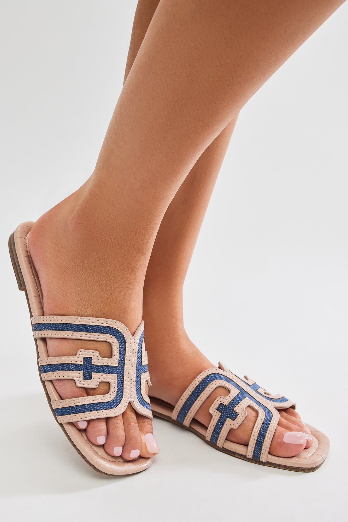 Leighton Cut Out Sandals - Nude sold by Fashion Nova