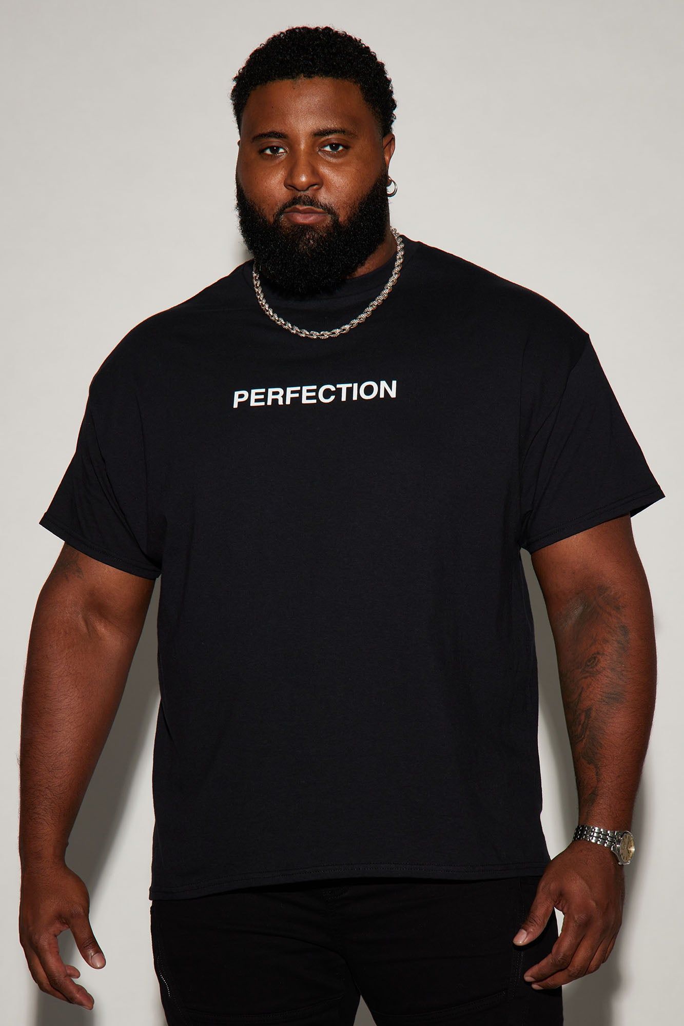 Perfection Short Sleeve Tee - Black sold by Fashion Nova product image thumbnail 4