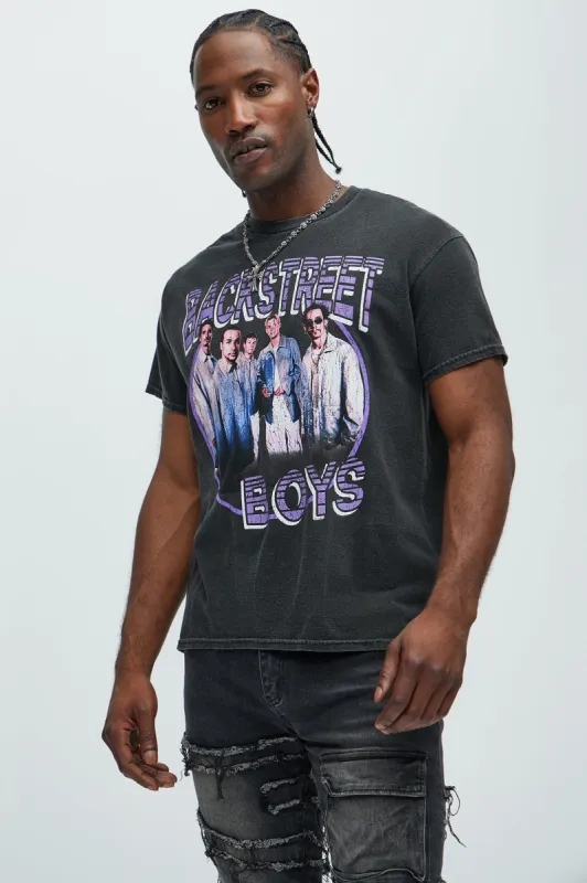 Backstreet Boy Oversized Short Sleeve Tee - Black sold by Fashion Nova
