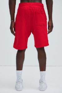 Trap Haus University Sweatshorts - Red sold by Fashion Nova