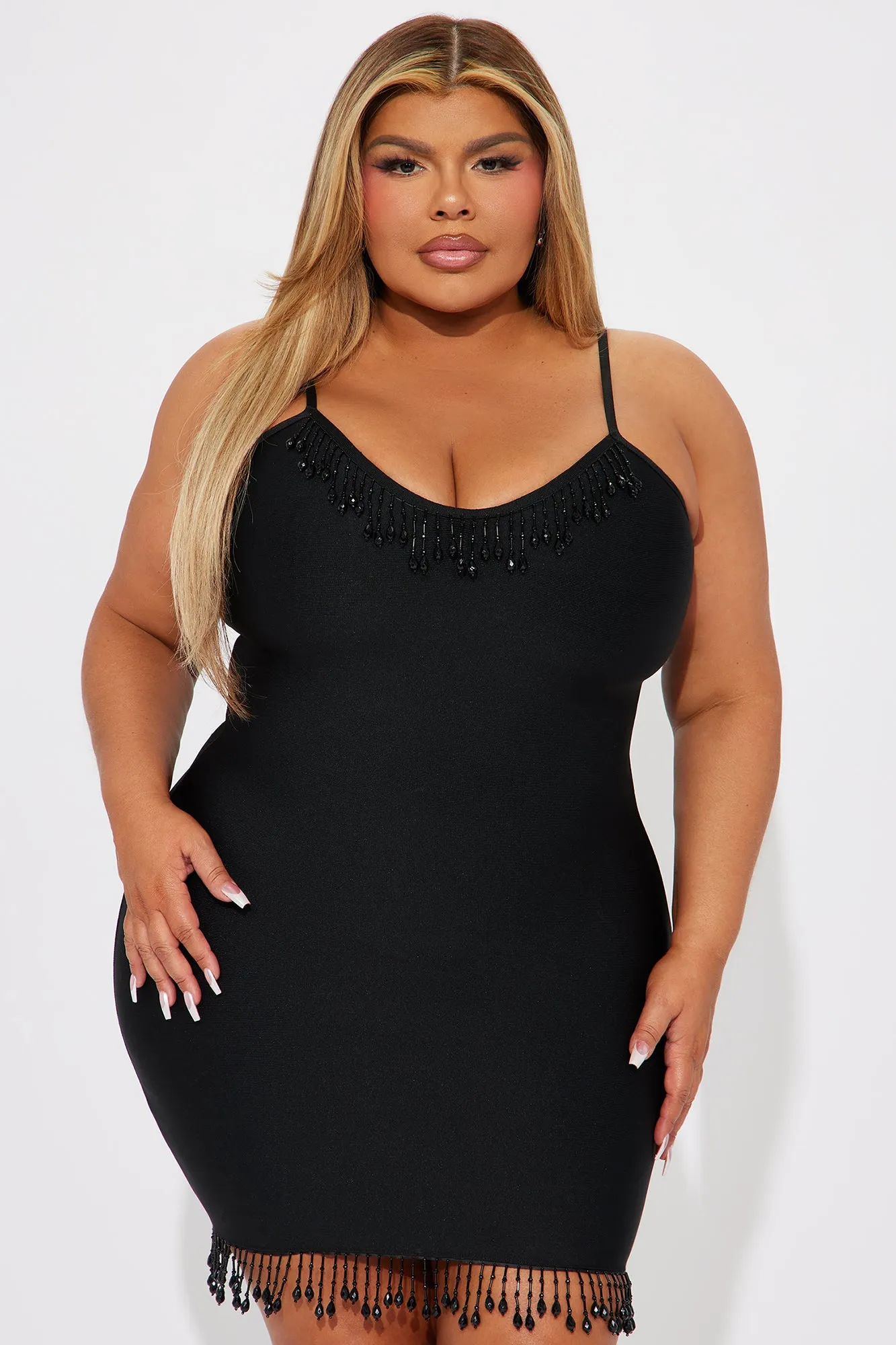 Allie Bandage Mini Dress - Black sold by Fashion Nova product image thumbnail 4