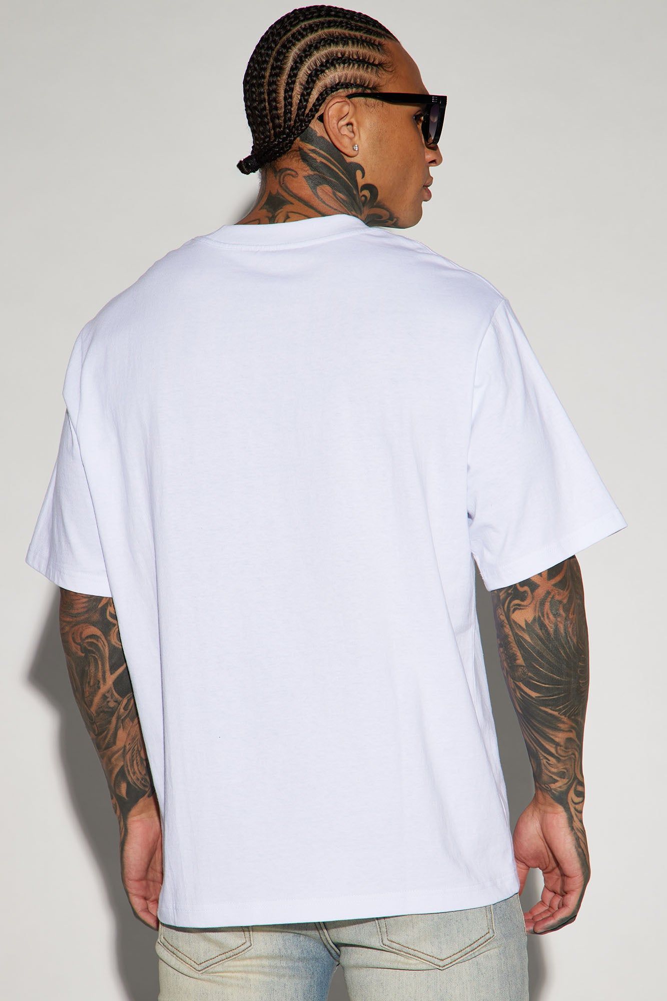 Oversized Heavyweight Short Sleeve Tee - White sold by Fashion Nova product image thumbnail 3