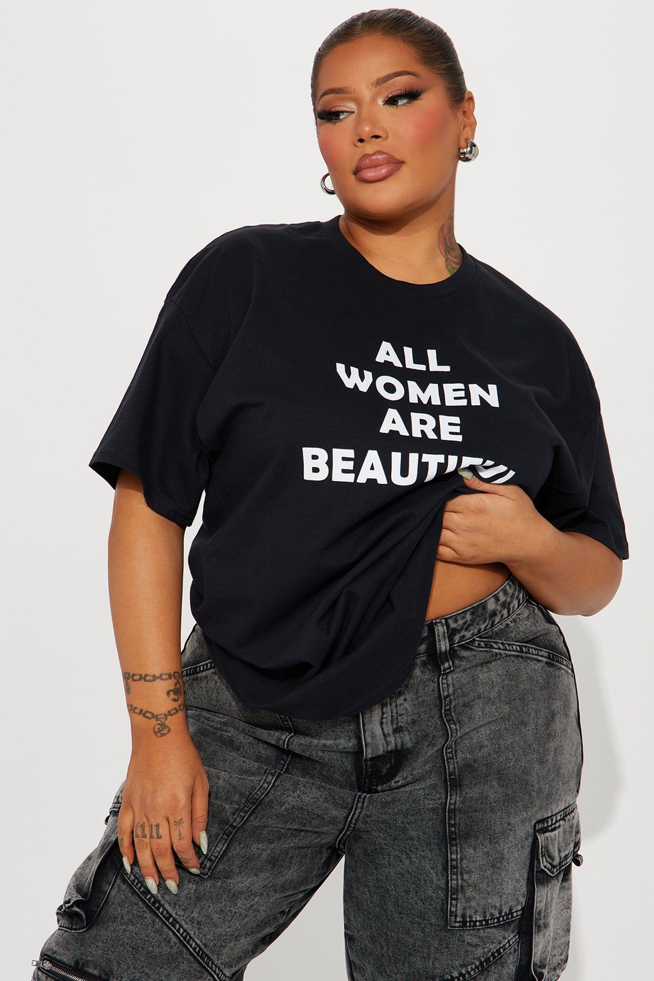 Beautiful Woman Top - Black sold by Fashion Nova product image thumbnail 4