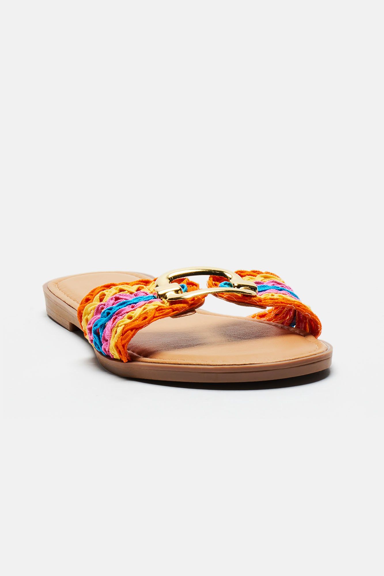 Shiloh Flat Sandals - Multi Color sold by Fashion Nova product image thumbnail 4