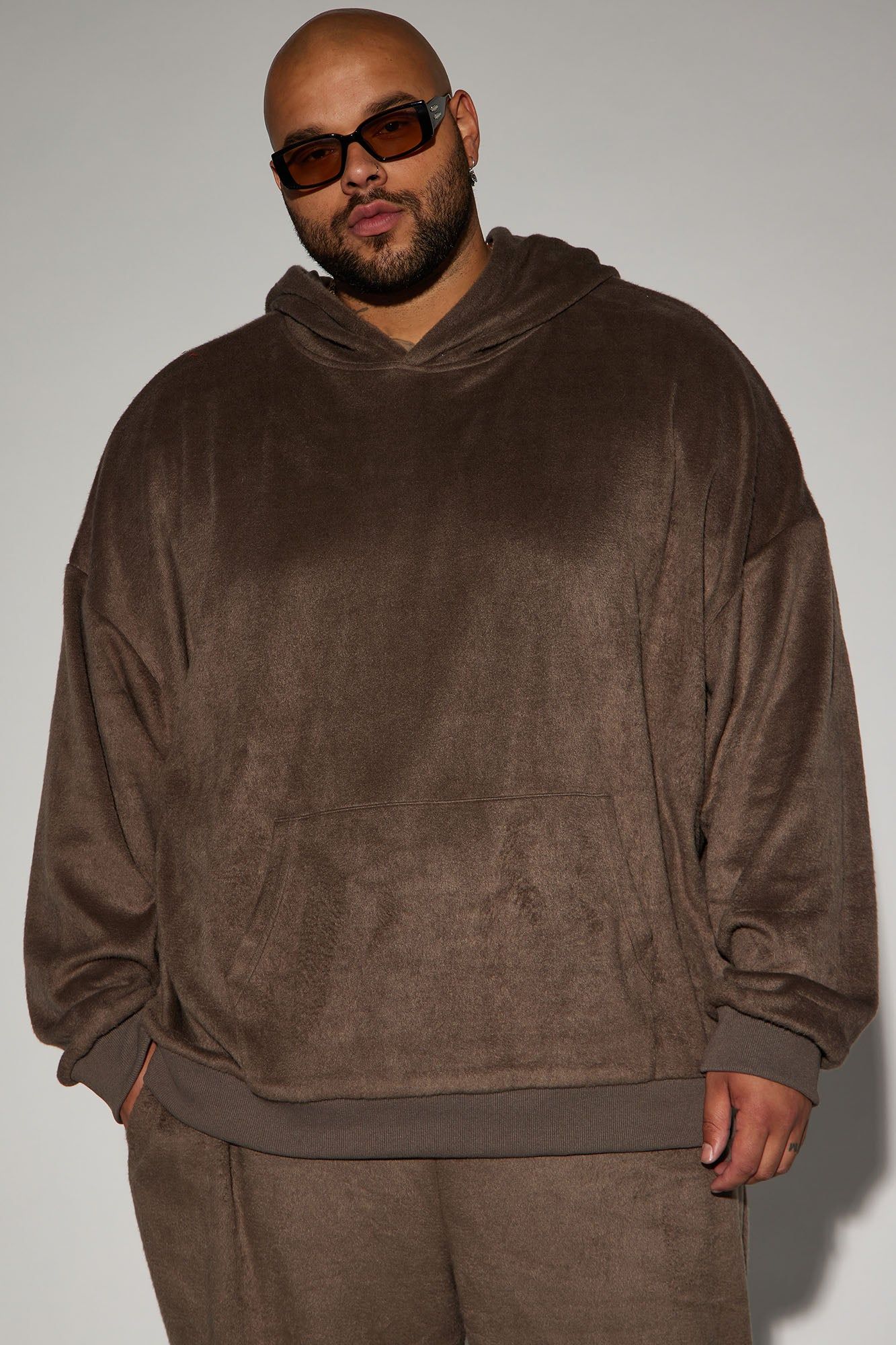 Feel The Mood Oversize Hoodie - Brown sold by Fashion Nova product image thumbnail 3