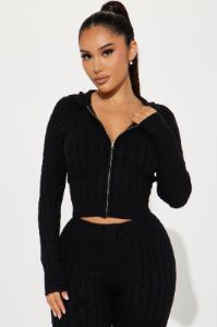 Rylee Sweater Legging Set - Black sold by Fashion Nova
