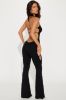 Same Heart Ribbed Jumpsuit  - Black sold by Fashion Nova