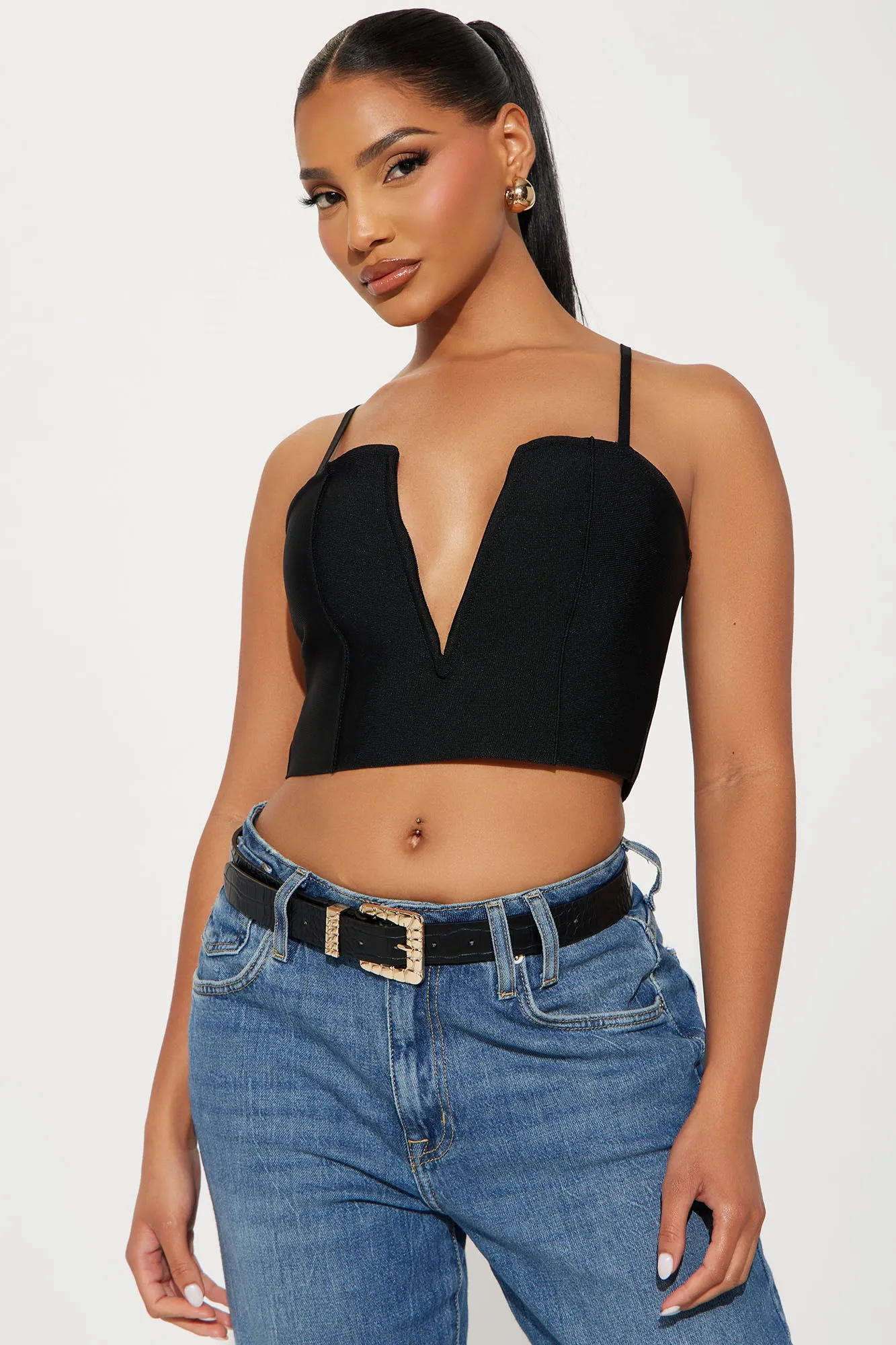 On My Terms Belt - Black/Gold sold by Fashion Nova product image thumbnail 2