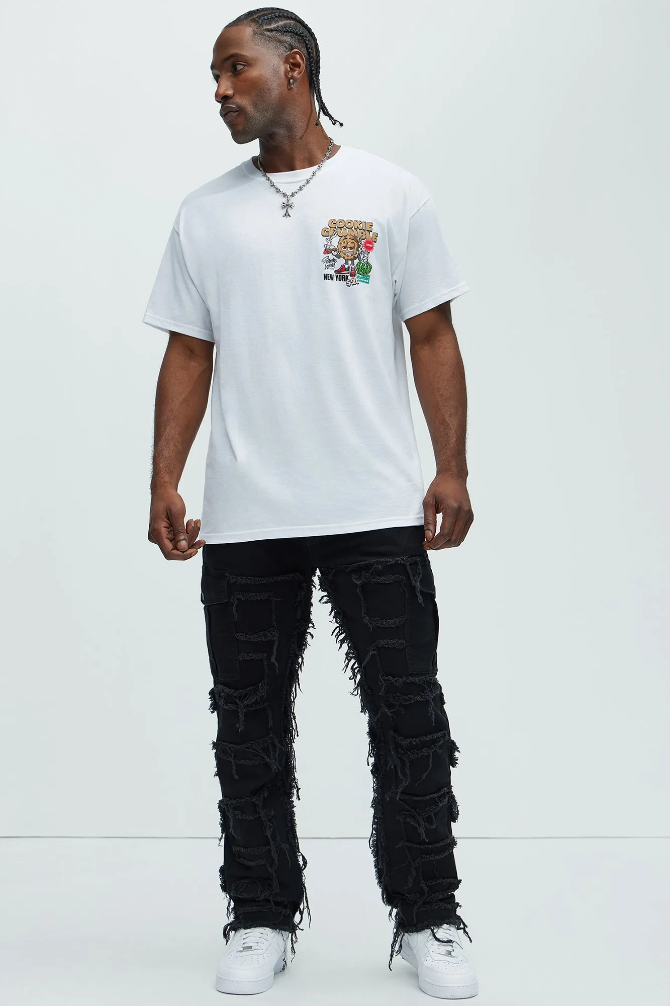 Cookie Crumble Short Sleeve Tee - White sold by Fashion Nova product image thumbnail 3