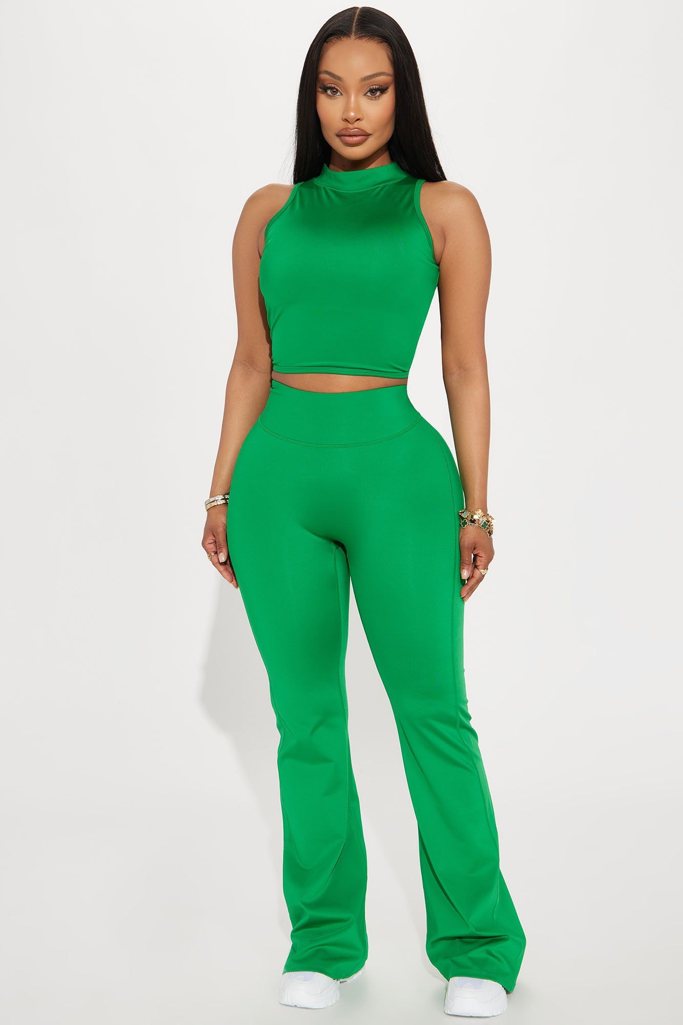 Claudia Elevate Active Yoga Pant - Kelly Green sold by Fashion Nova