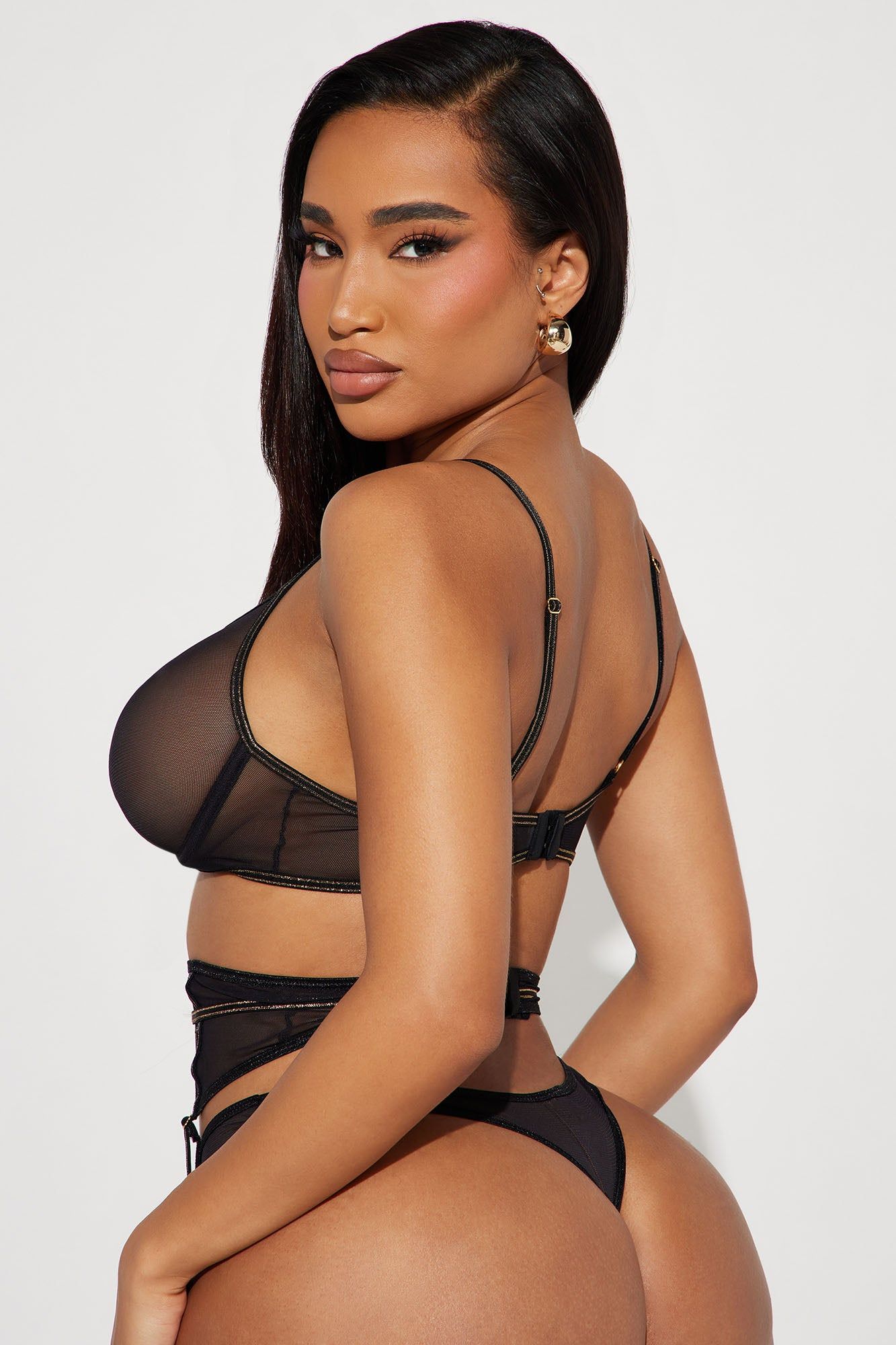Just A Fantasy 3 Piece Set - Black sold by Fashion Nova product image thumbnail 3