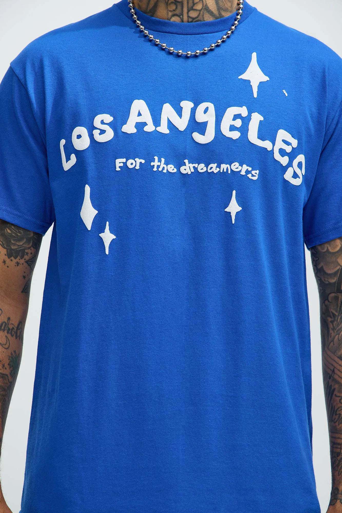 For The Dreamers Short Sleeve Tee - Blue sold by Fashion Nova product image thumbnail 3