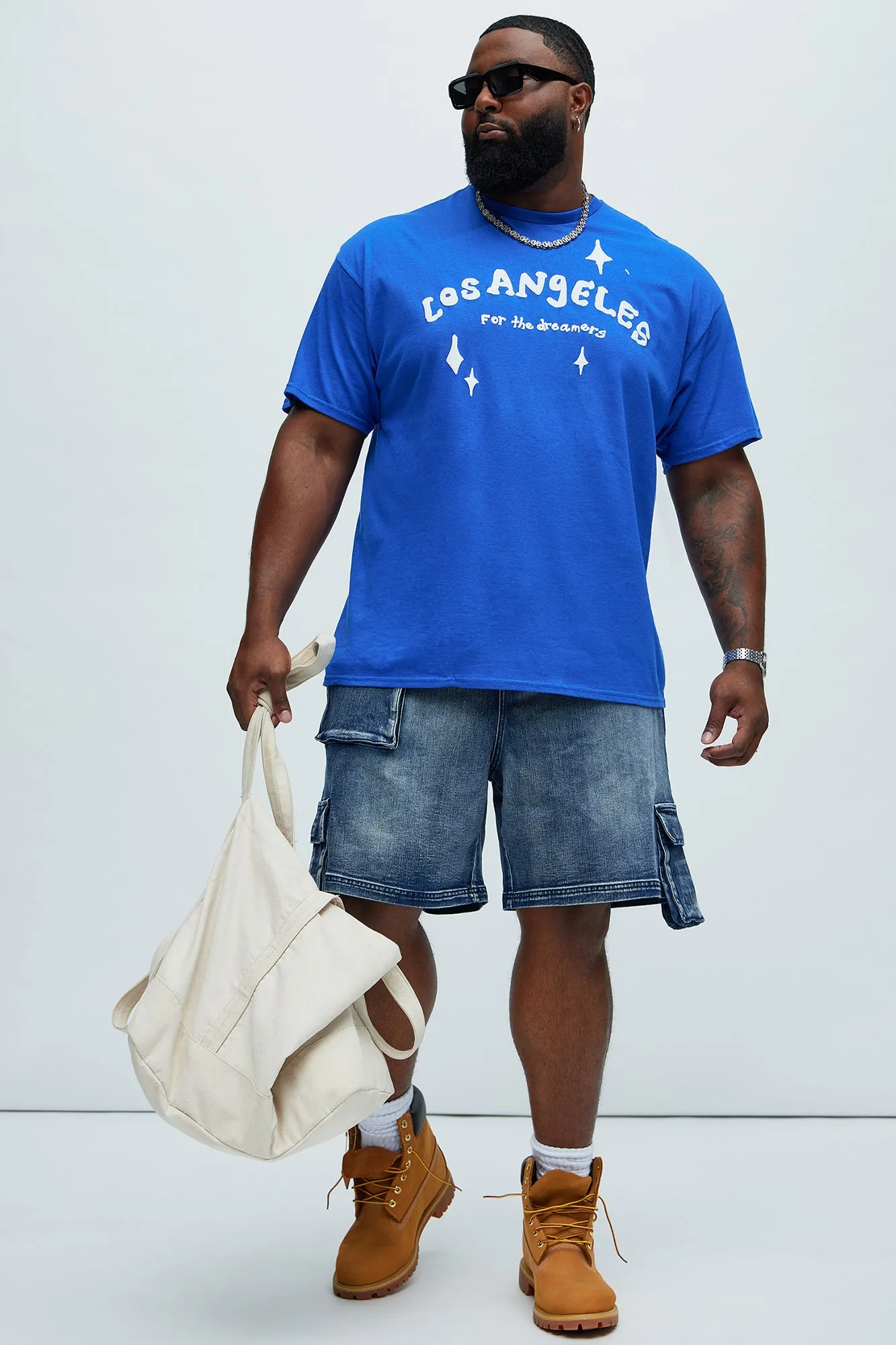 For The Dreamers Short Sleeve Tee - Blue sold by Fashion Nova product image thumbnail 5
