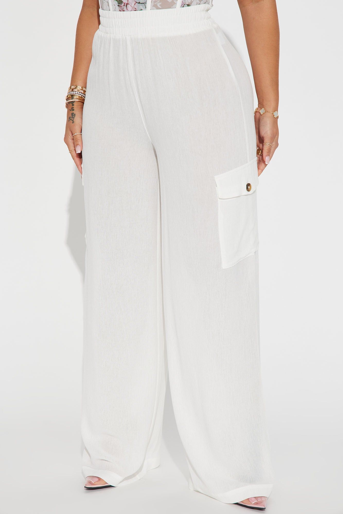 Sweet Lust Ruffle Chemise - Coral sold by Fashion Nova product image thumbnail 3