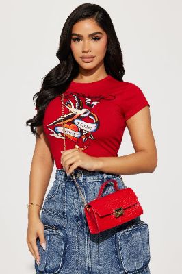 One Of Those Nights Handbag - Red sold by Fashion Nova
