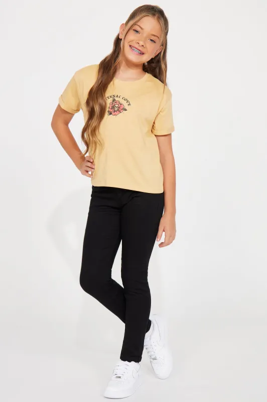 Mini Skinny Uniform Pants - Black sold by Fashion Nova