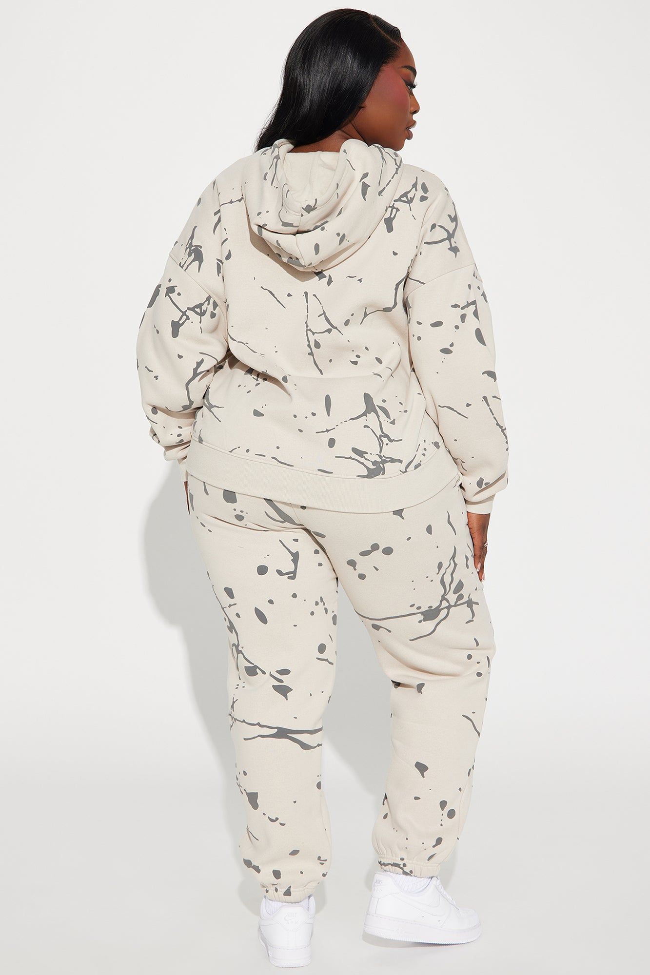 Paint Life Sweatsuit - Taupe sold by Fashion Nova product image thumbnail 6