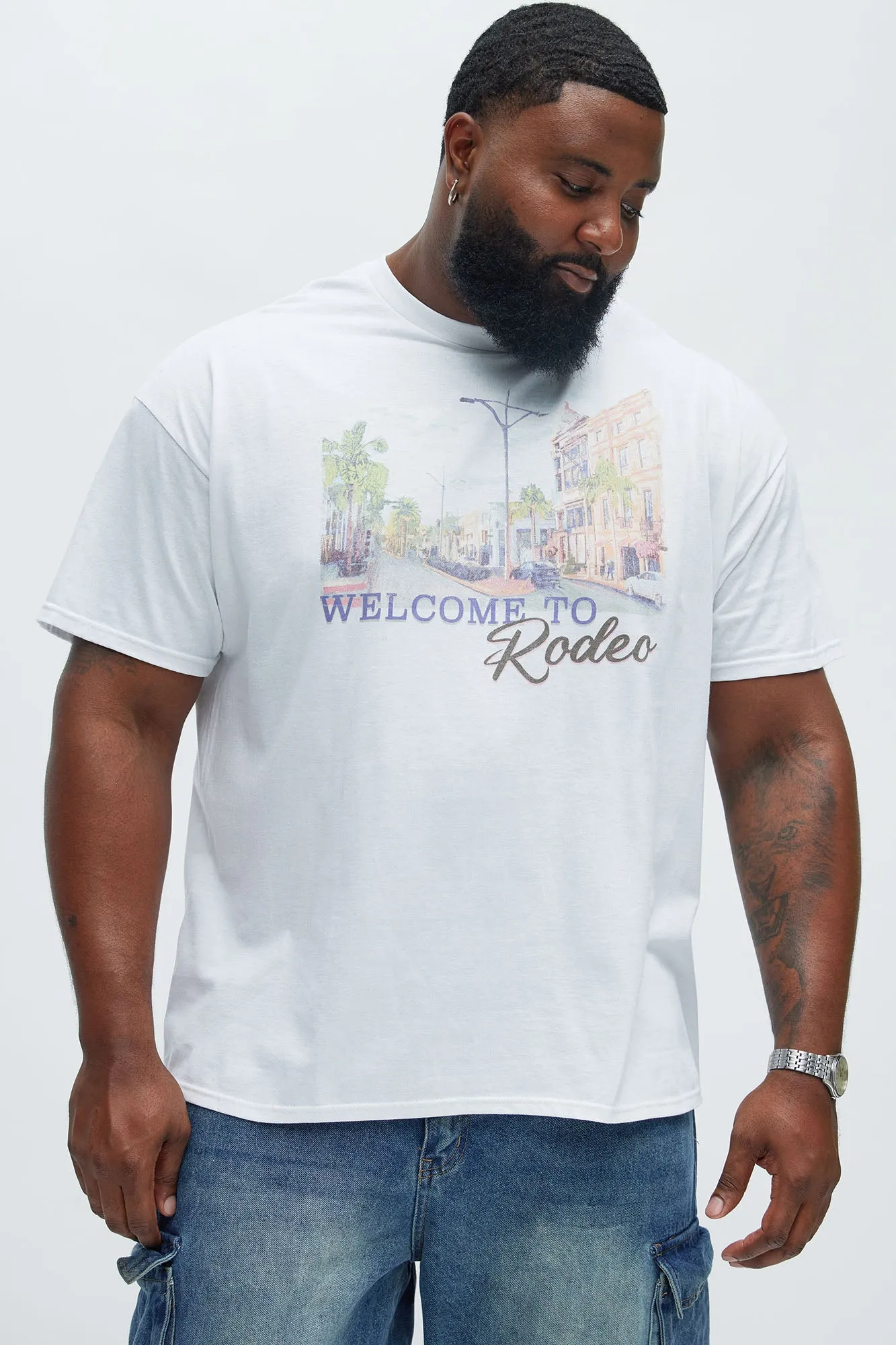 Welcome To Rodeo Short Sleeve Tee - White sold by Fashion Nova product image thumbnail 4