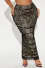 Gimme All Your Love Lace Maxi Skirt - Black sold by Fashion Nova