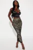 Gimme All Your Love Lace Maxi Skirt - Black sold by Fashion Nova