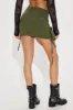Down With Me Cargo Mini Skirt - Olive sold by Fashion Nova