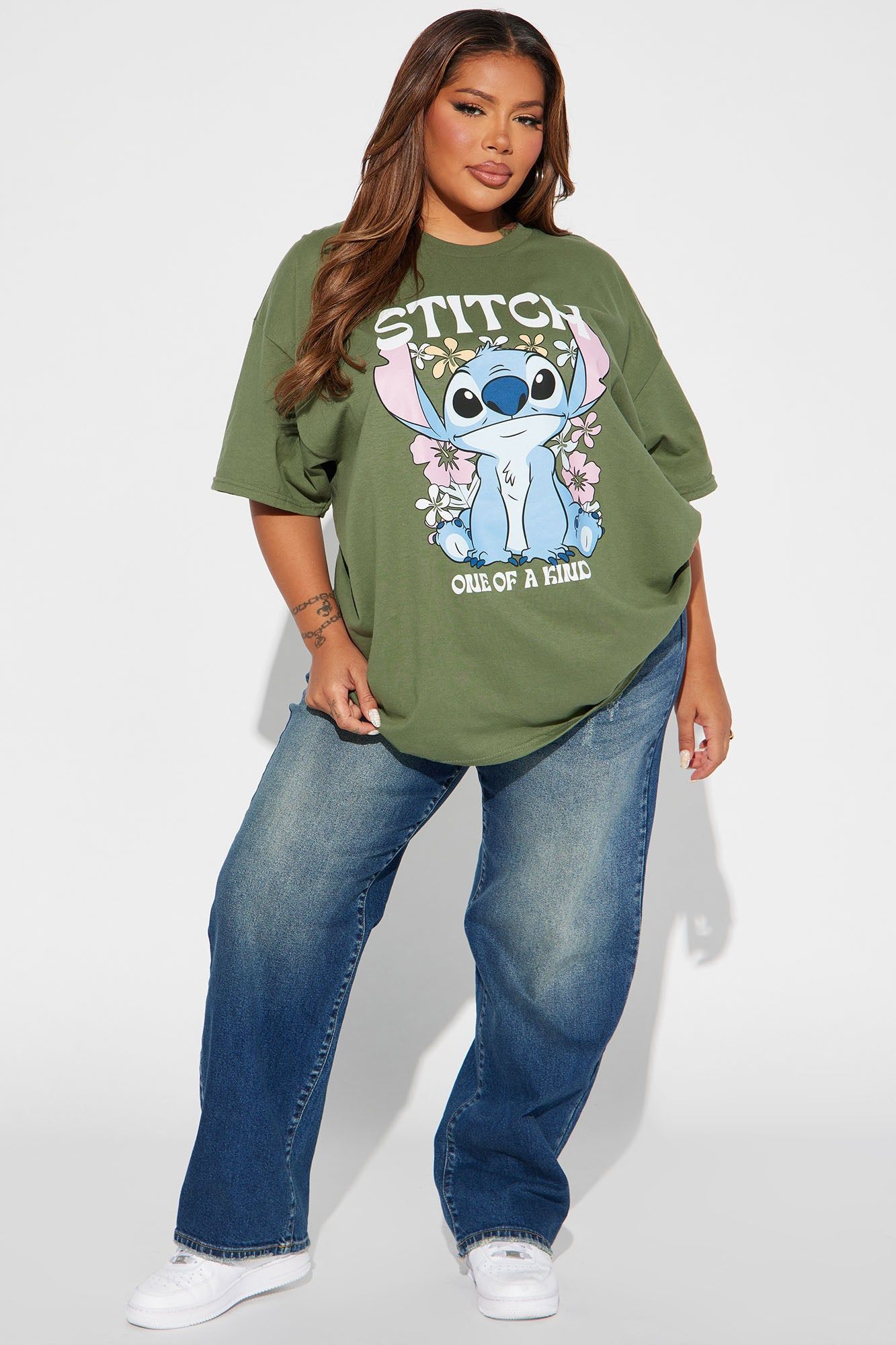 One Of A Kind Stitch Graphic Tshirt - Green sold by Fashion Nova product image thumbnail 5