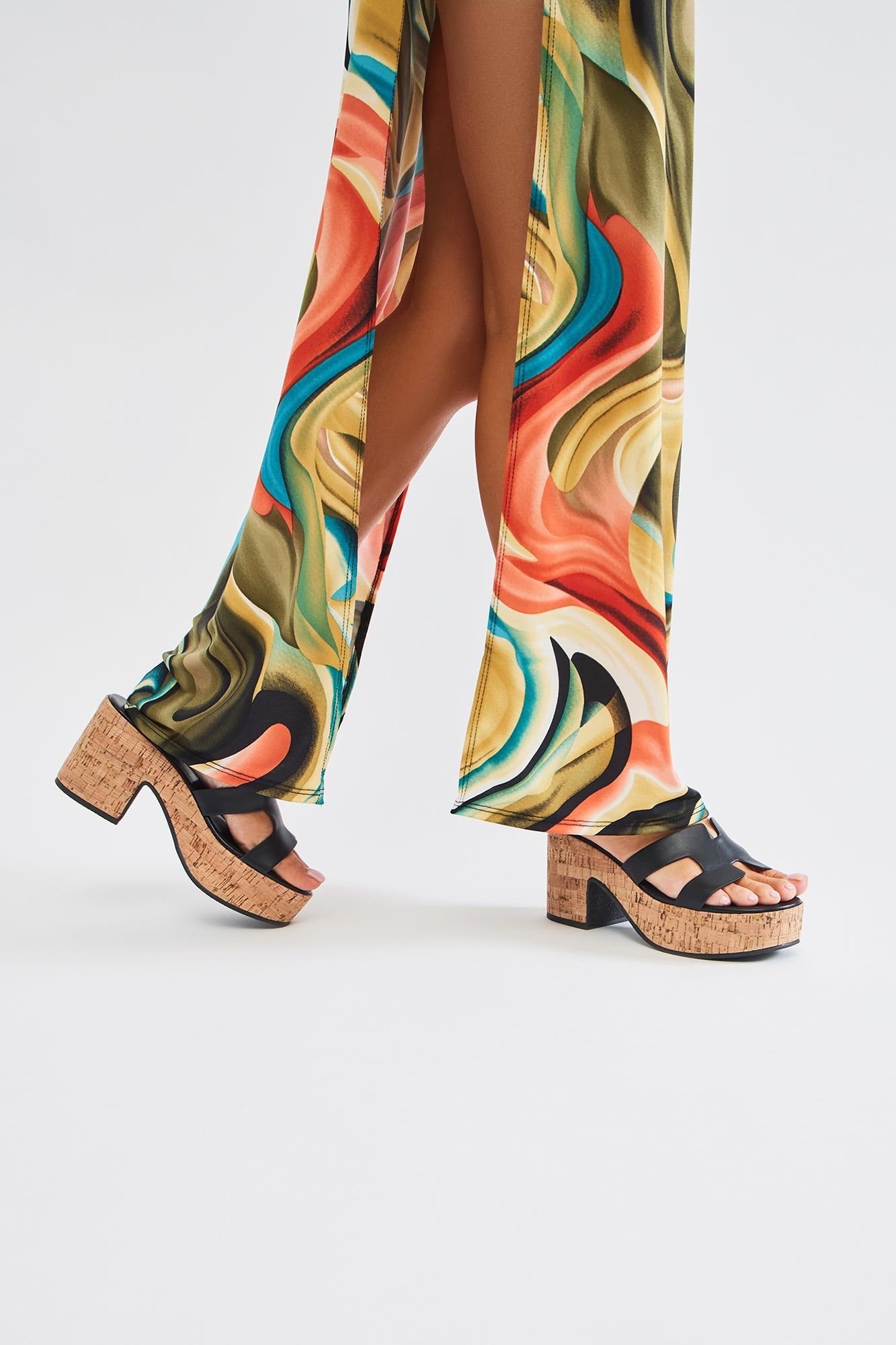 Feeling Unbothered Wedges - Black sold by Fashion Nova product image thumbnail 3