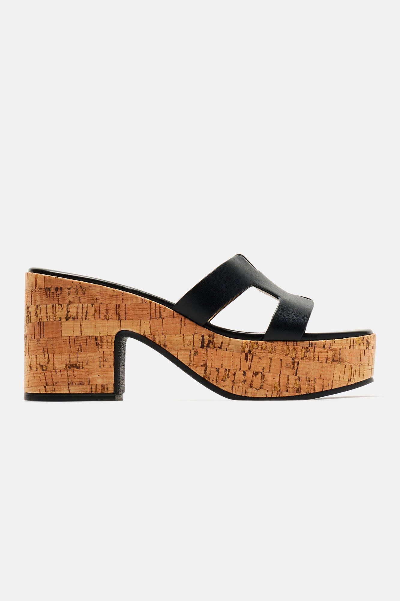 Feeling Unbothered Wedges - Black sold by Fashion Nova product image thumbnail 4