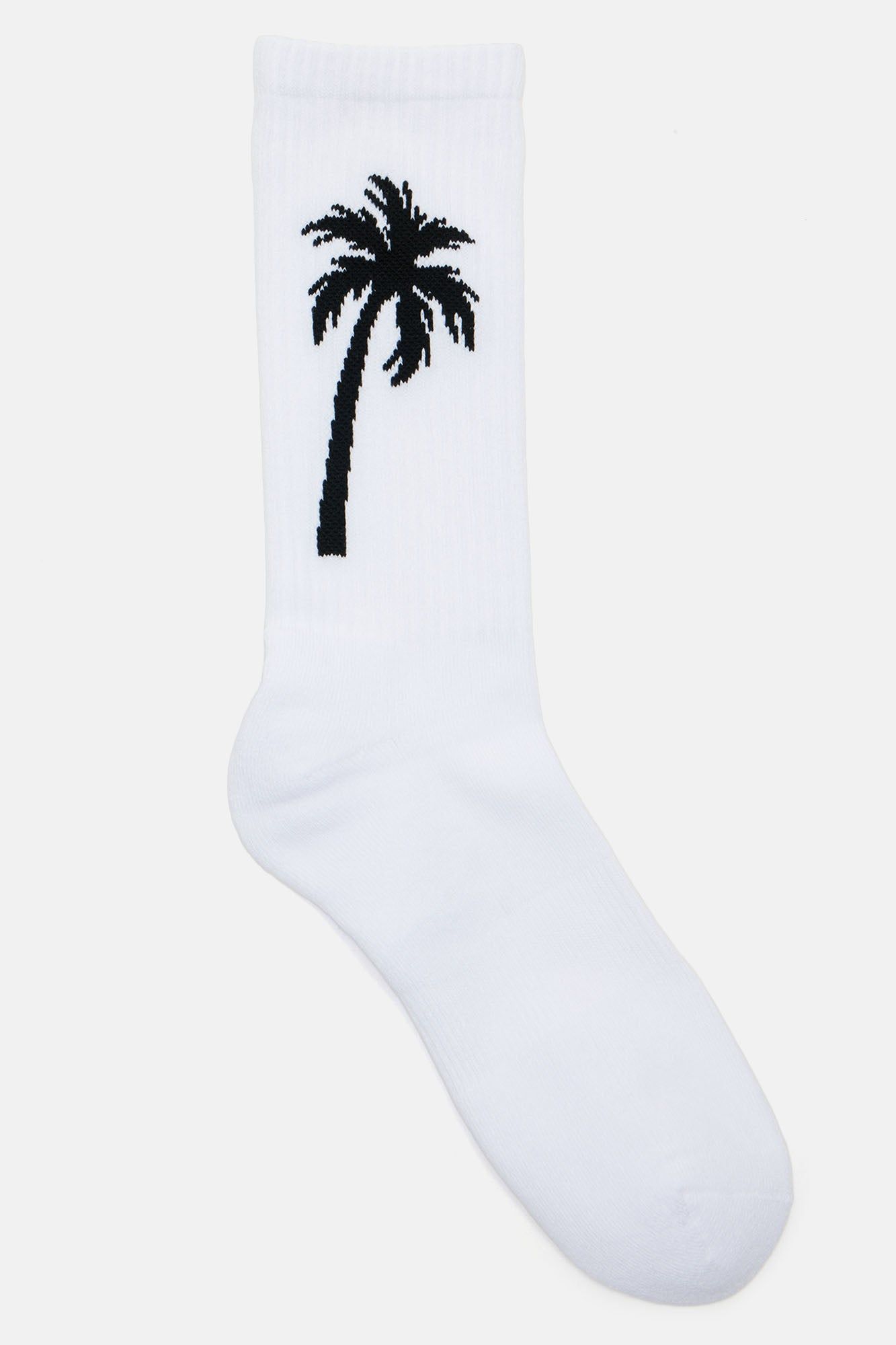 Palm Trees Crew Socks - White sold by Fashion Nova product image thumbnail 2