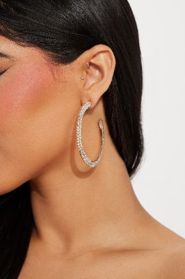 Glimpse Of Fame Earrings - Gold sold by Fashion Nova