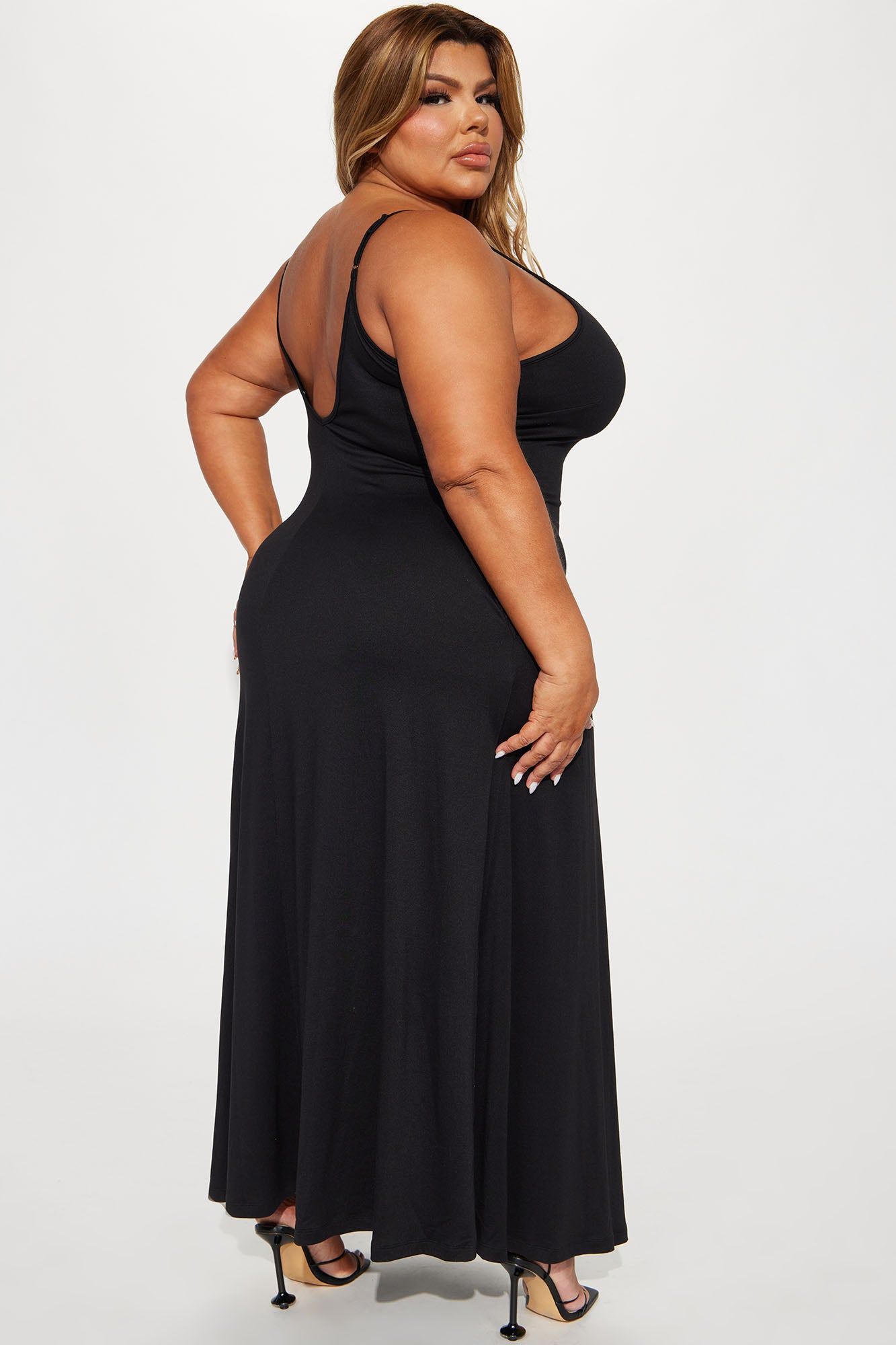 Beachy Gal Maxi Dress - Black sold by Fashion Nova product image thumbnail 6