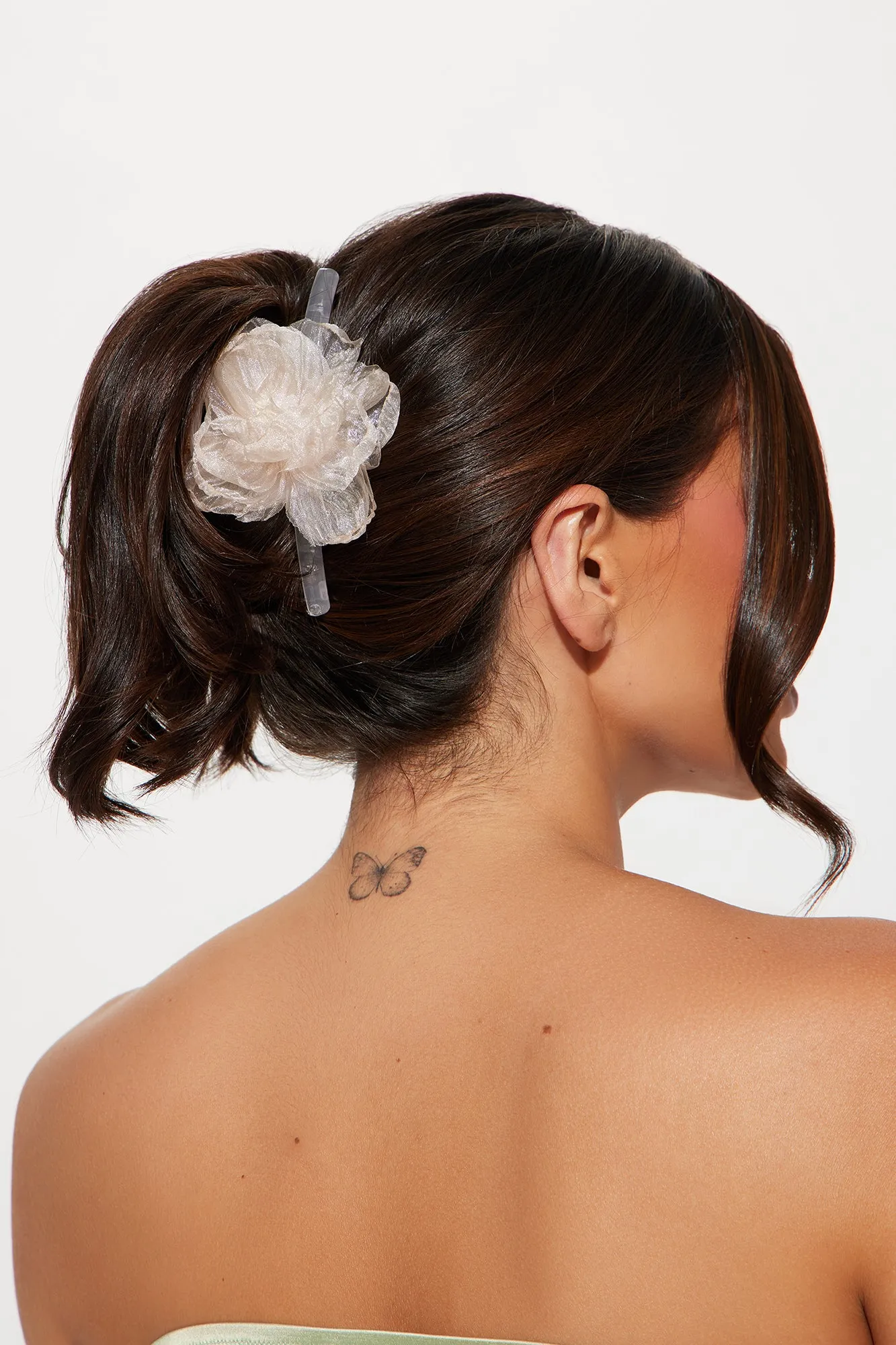 Happiness Blossoms Within Claw Clip - Nude sold by Fashion Nova