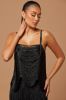 Remi Fringe Bandage Mini Dress - Black sold by Fashion Nova