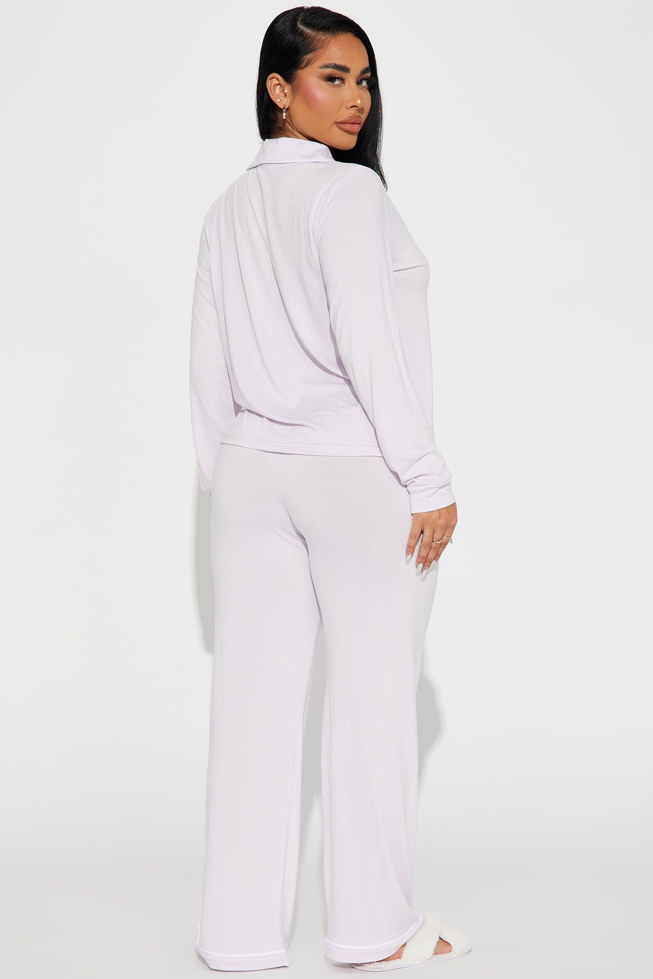 In The Morning PJ Pant Set - Lavender sold by Fashion Nova product image thumbnail 3