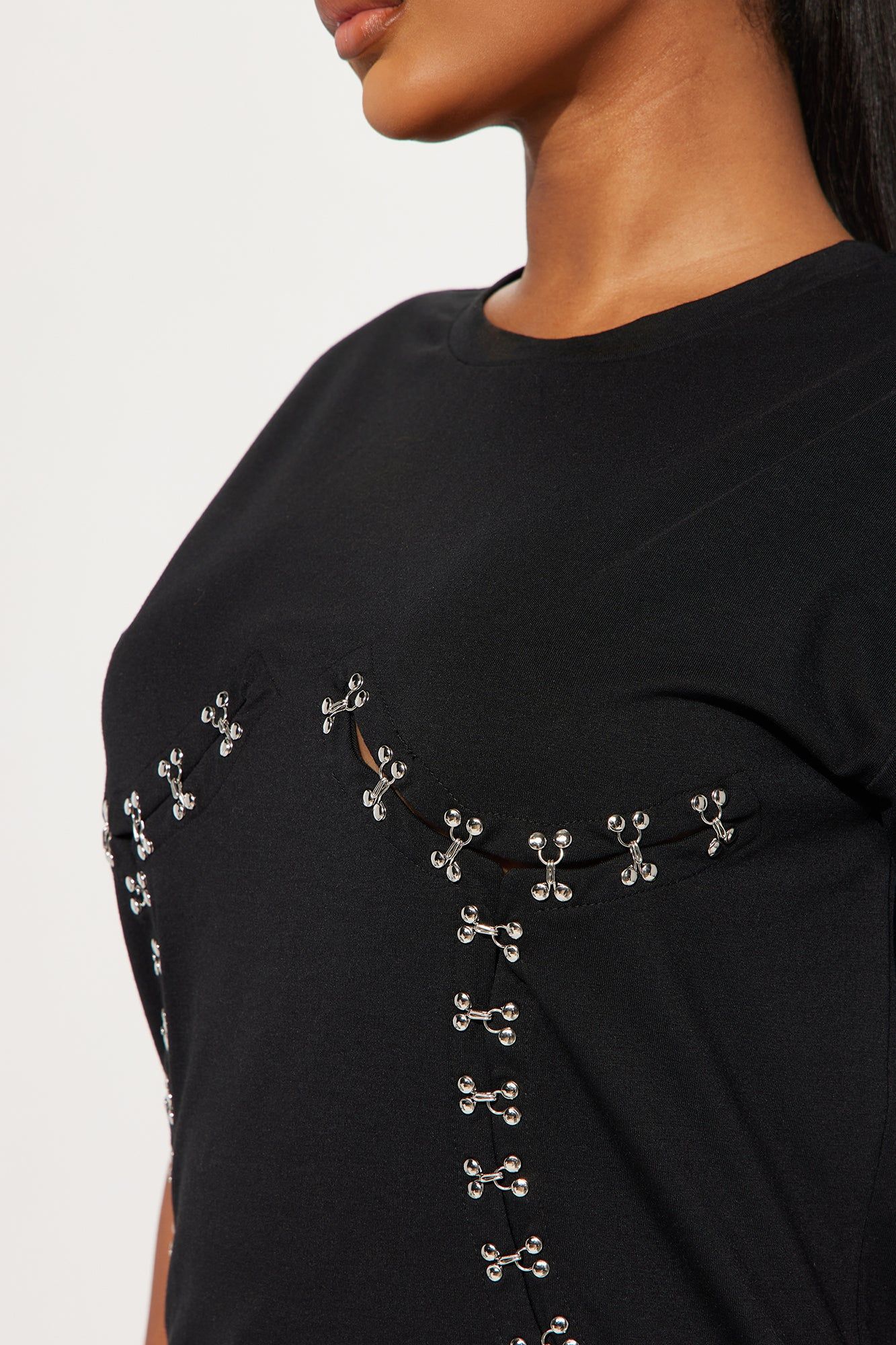 Take The Risk Oversized Tee - Black sold by Fashion Nova product image thumbnail 3