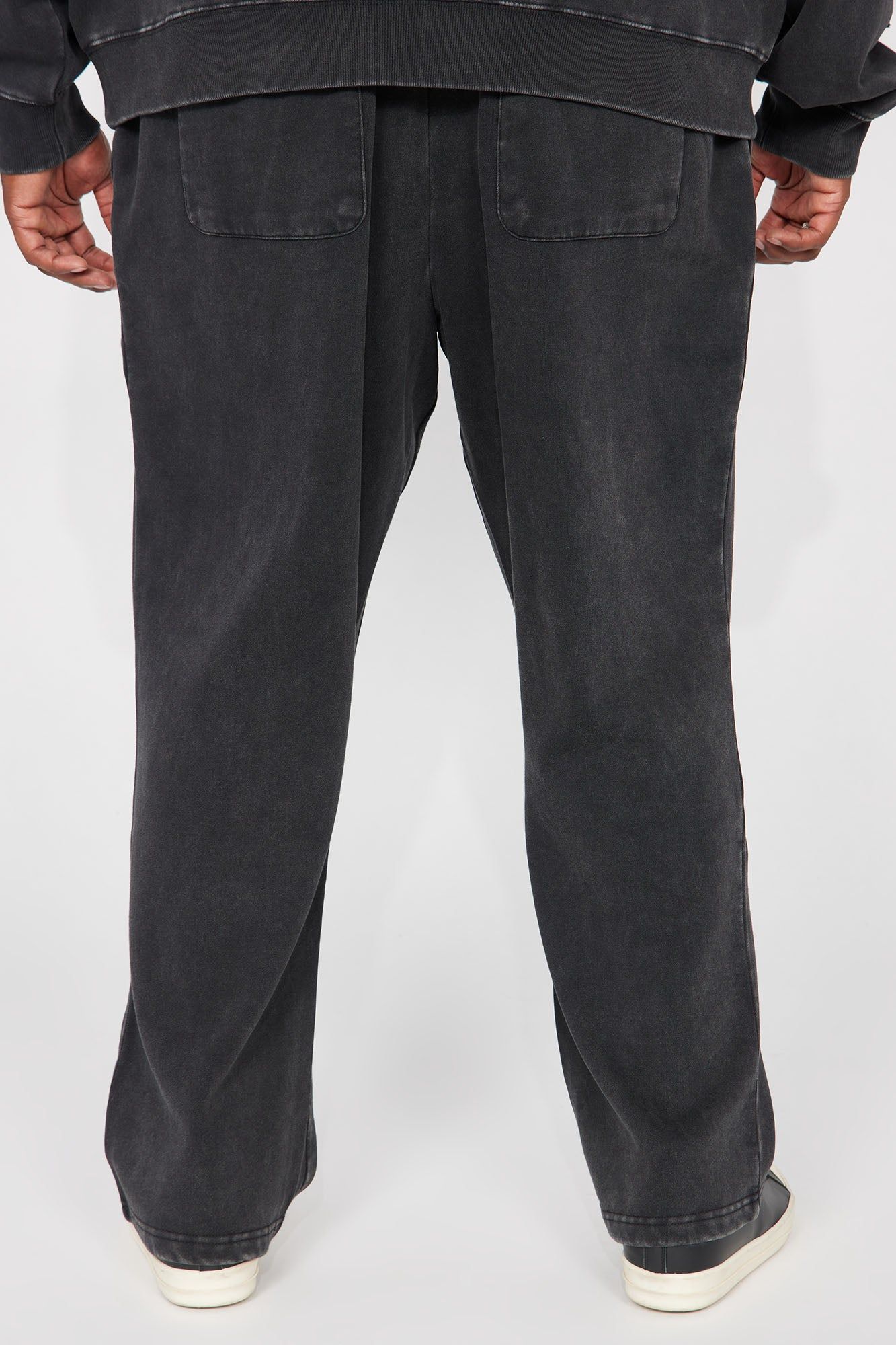 Tyson Ride It Out Straight Sweatpants - Black Wash sold by Fashion Nova product image thumbnail 7