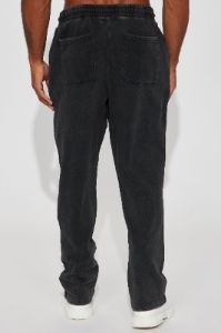Tyson Ride It Out Straight Sweatpants - Black Wash sold by Fashion Nova