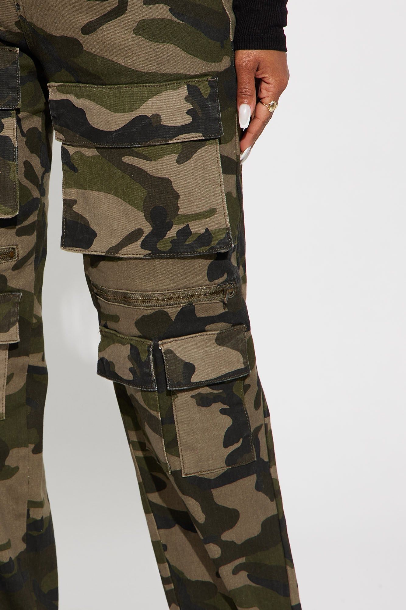 Playoffs Camo Cargo Jogger - Olive/combo sold by Fashion Nova product image thumbnail 3