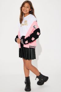 Mini 3 Piece Queen Skirt Set - Pink sold by Fashion Nova