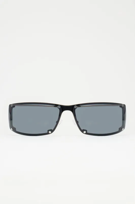 Full Show Sunglasses - Black sold by Fashion Nova