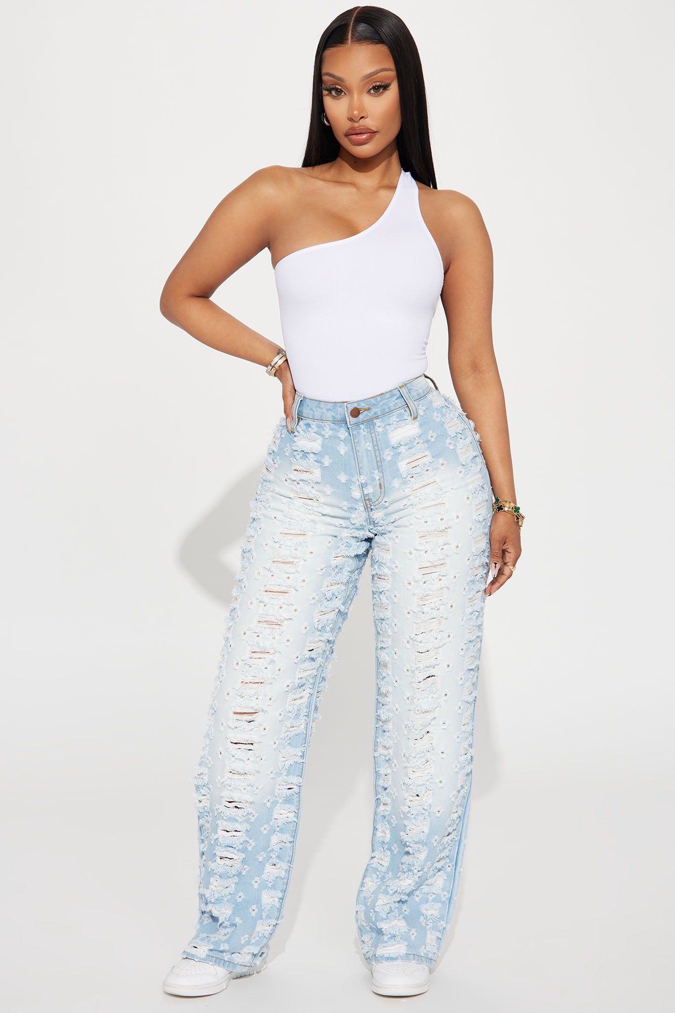 Its Giving Seamless Bodysuit - White sold by Fashion Nova product image thumbnail 2