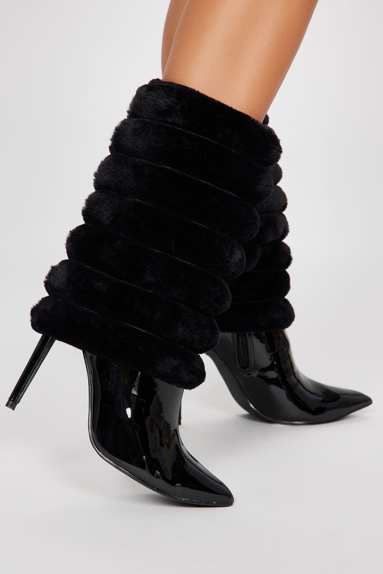 City Nights Heeled Boots - Black sold by Fashion Nova product image thumbnail 3